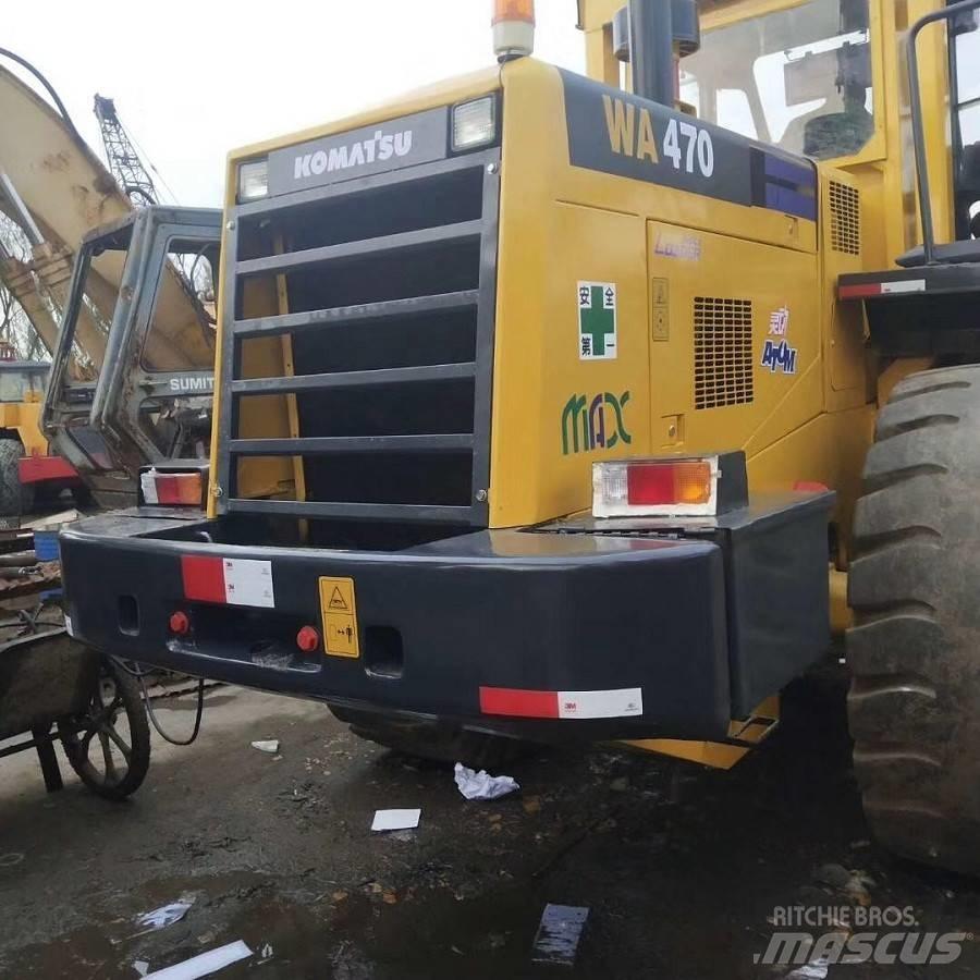 Komatsu wa470-3 Gumikerekes homlokrakodók
