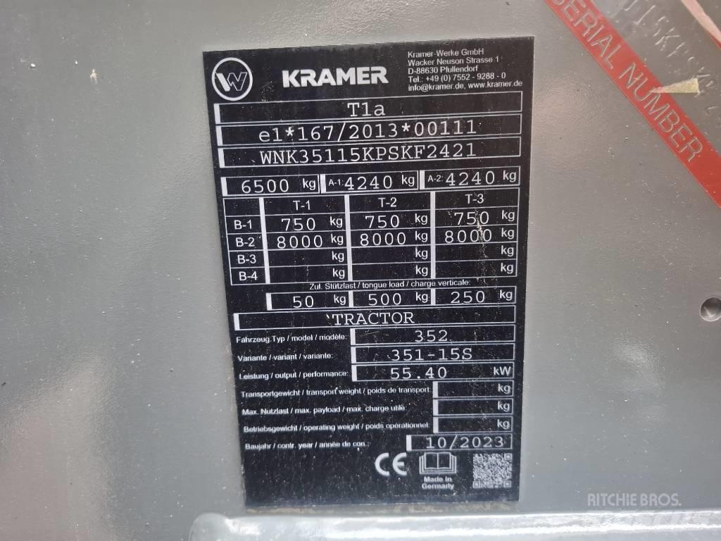 Kramer 8085 Gumikerekes homlokrakodók