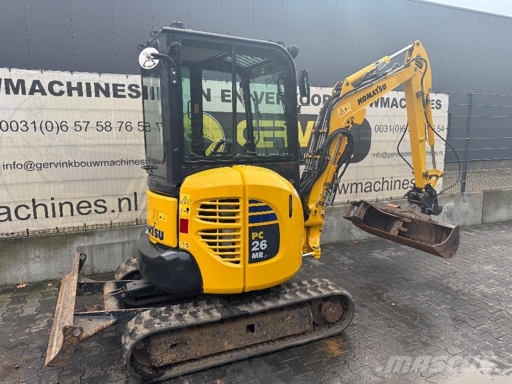 Komatsu PC 26 MR-3 Mini kotrók < 7t