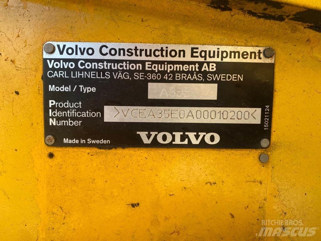 Volvo A35E Csuklósdömperek