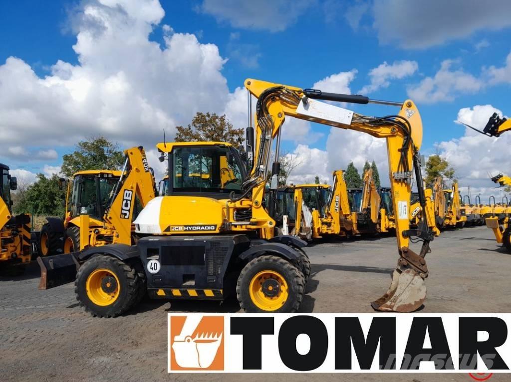 JCB HYDRADIG 110W Gumikerekes kotrók