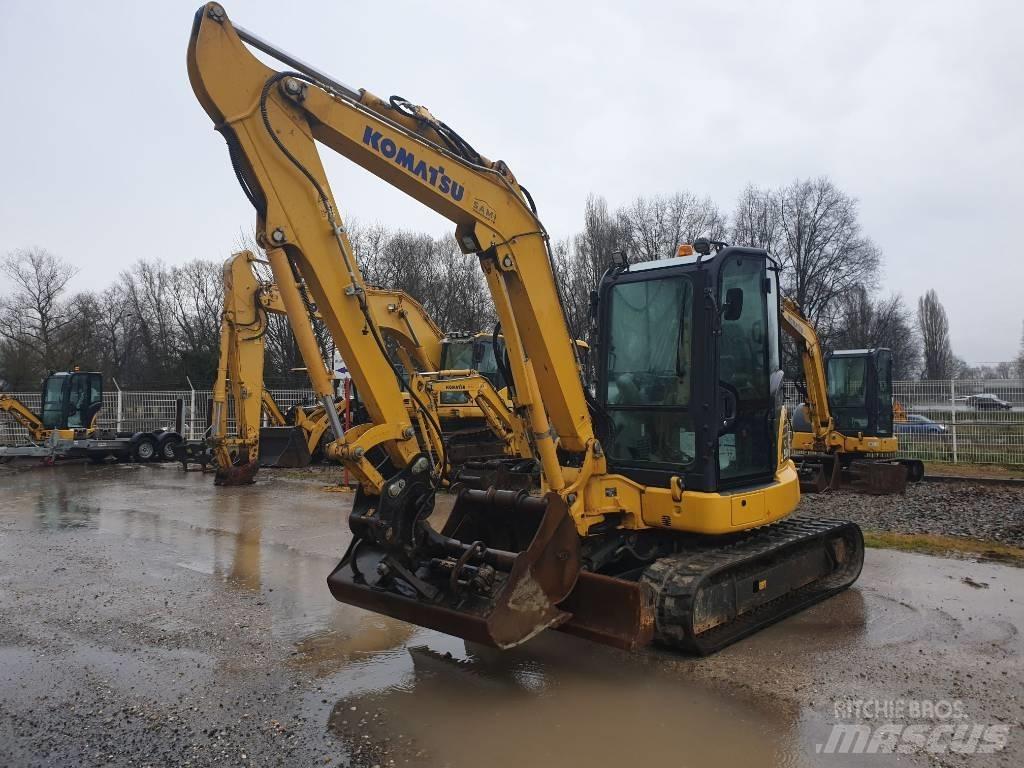 Komatsu PC55MR-5 Mini kotrók < 7t