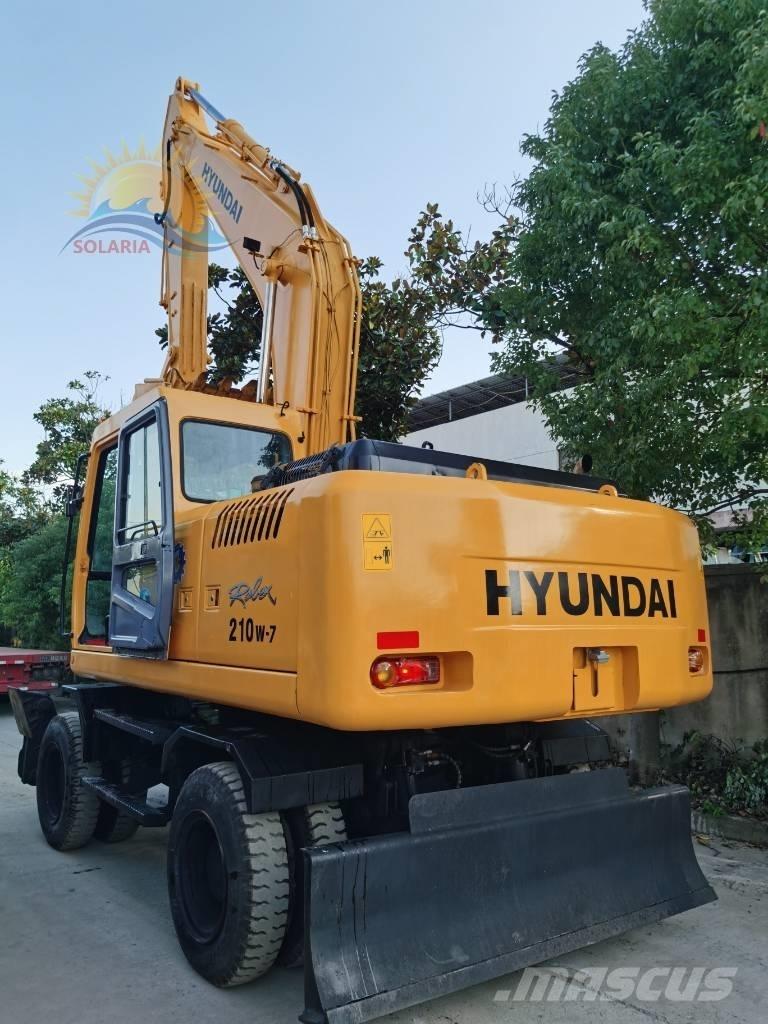 Hyundai robex 210w-7 Gumikerekes kotrók