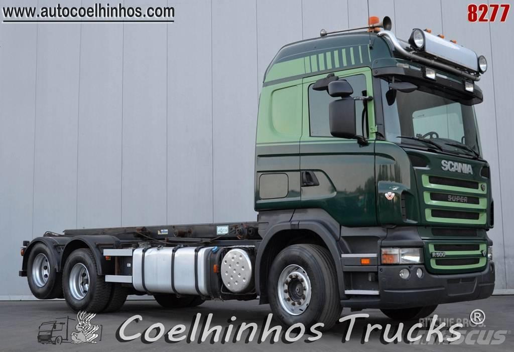 Scania R 500 Konténer keretes / Konténeres teherautók