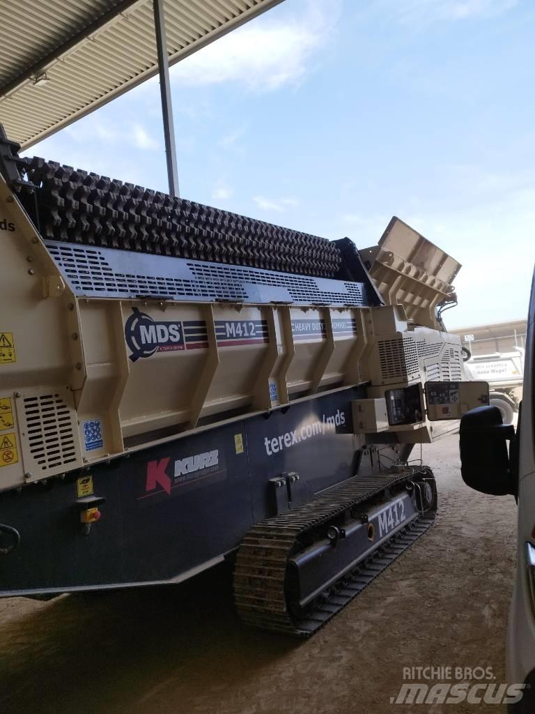 Terex MDS 412 Szitadobok