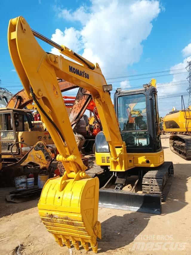 Komatsu PC 55 Mini kotrók < 7t