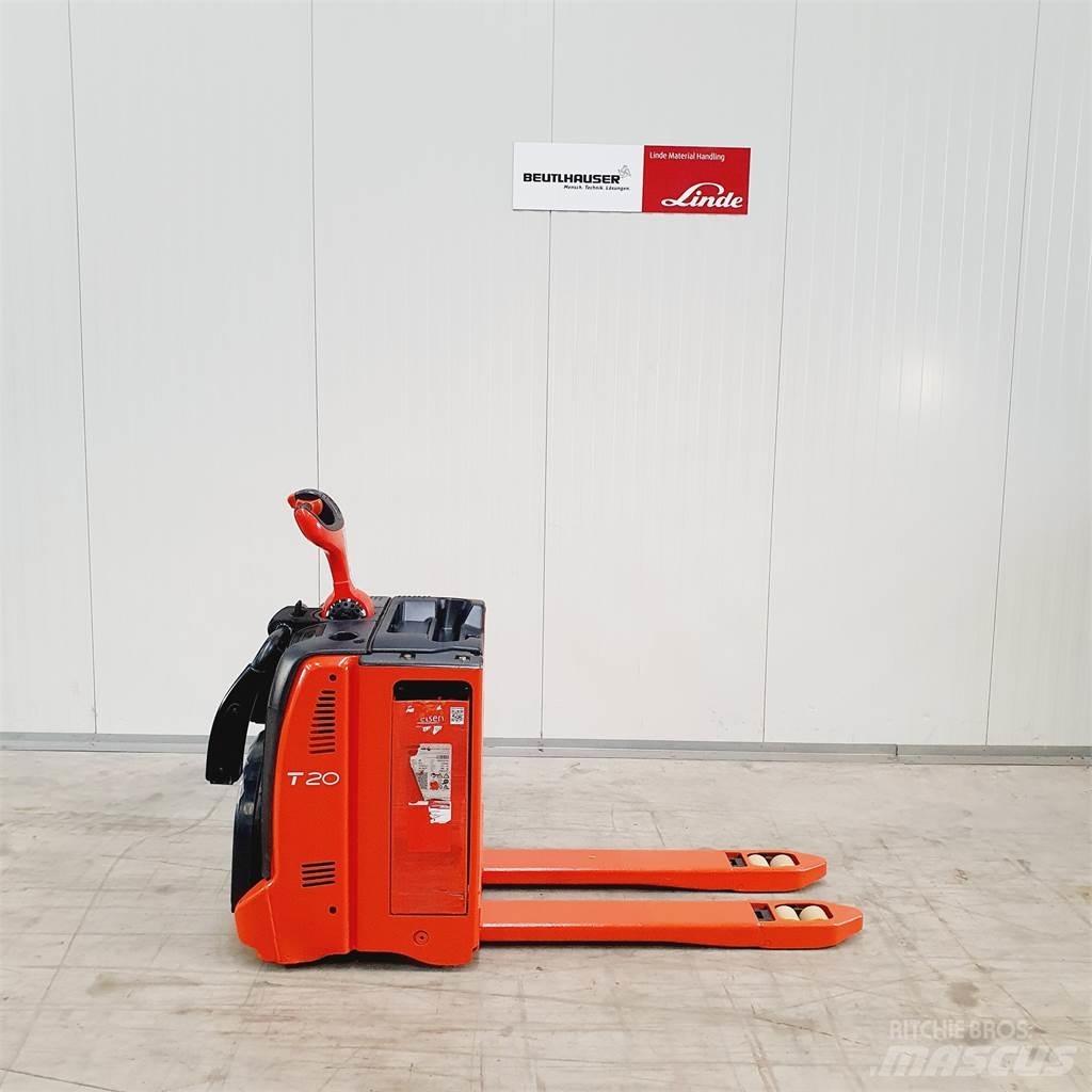 Linde T20AP kurz Alacsony emelőkocsi