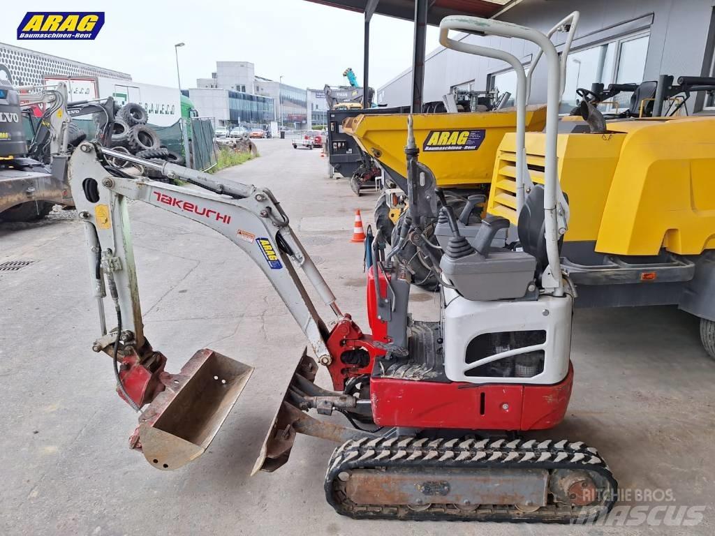 Takeuchi TB 210 R Mini kotrók < 7t