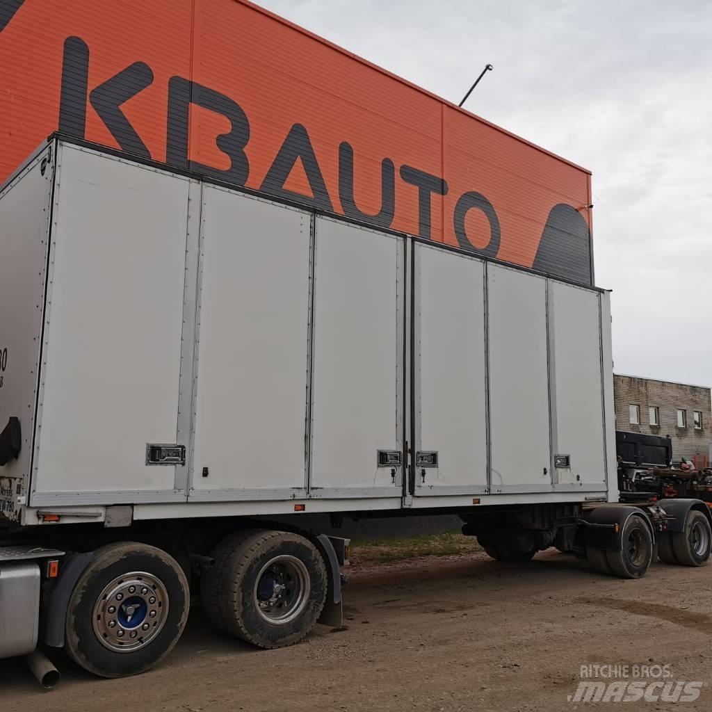 Parator VX 15-20 Dobozos pótkocsik