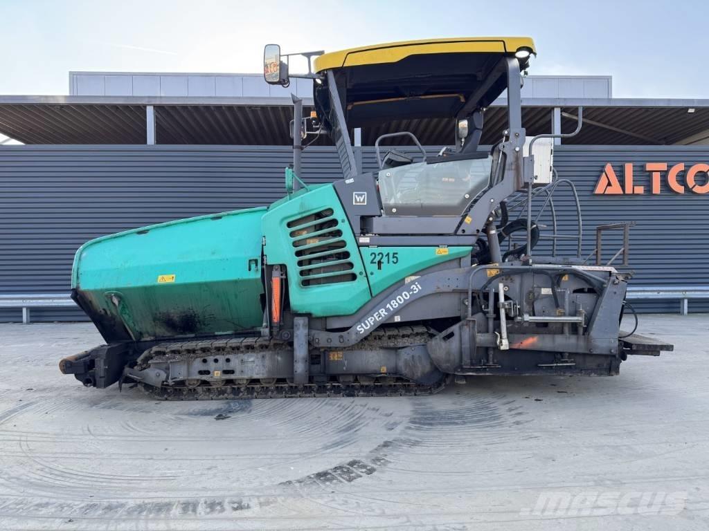 Vögele SUPER 1800-3I Aszfalt terítõ gépek