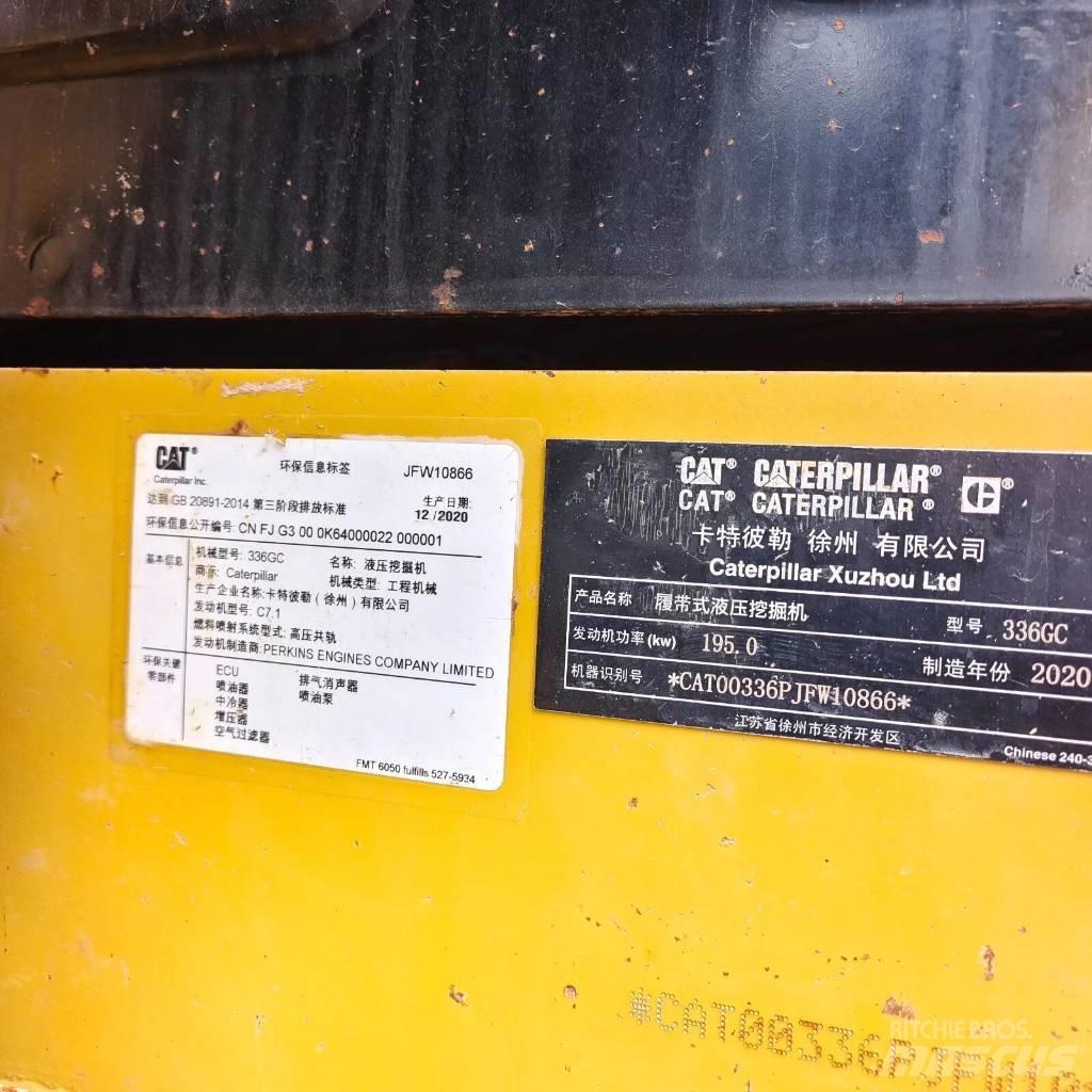 CAT 336GC Lánctalpas kotrók