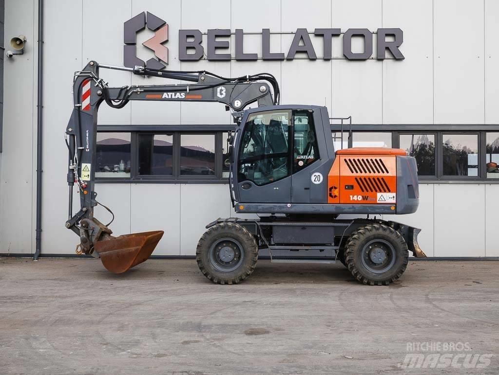 Atlas 140 W Gumikerekes kotrók