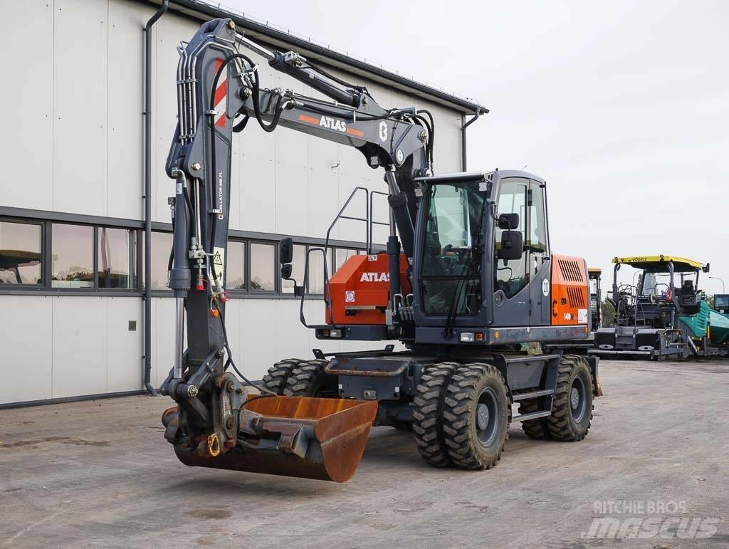 Atlas 140 W Gumikerekes kotrók