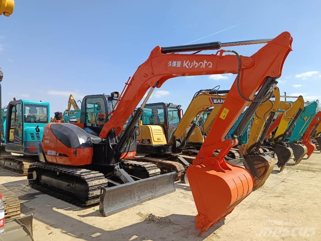 Kubota KX 185 Közepes (midi) kotrók 7 t - 12 t