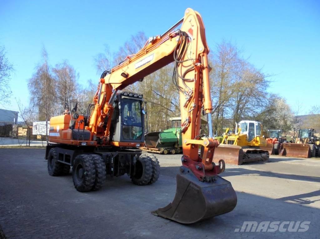 Doosan DX 160 W Gumikerekes kotrók