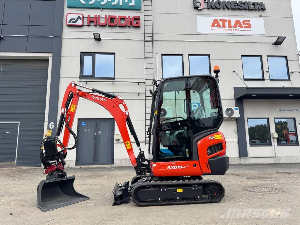 Kubota KX 019-4 Mini kotrók < 7t