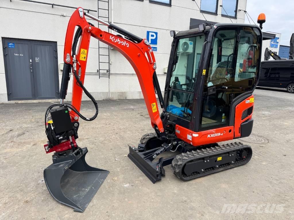 Kubota KX 019-4 Mini kotrók < 7t