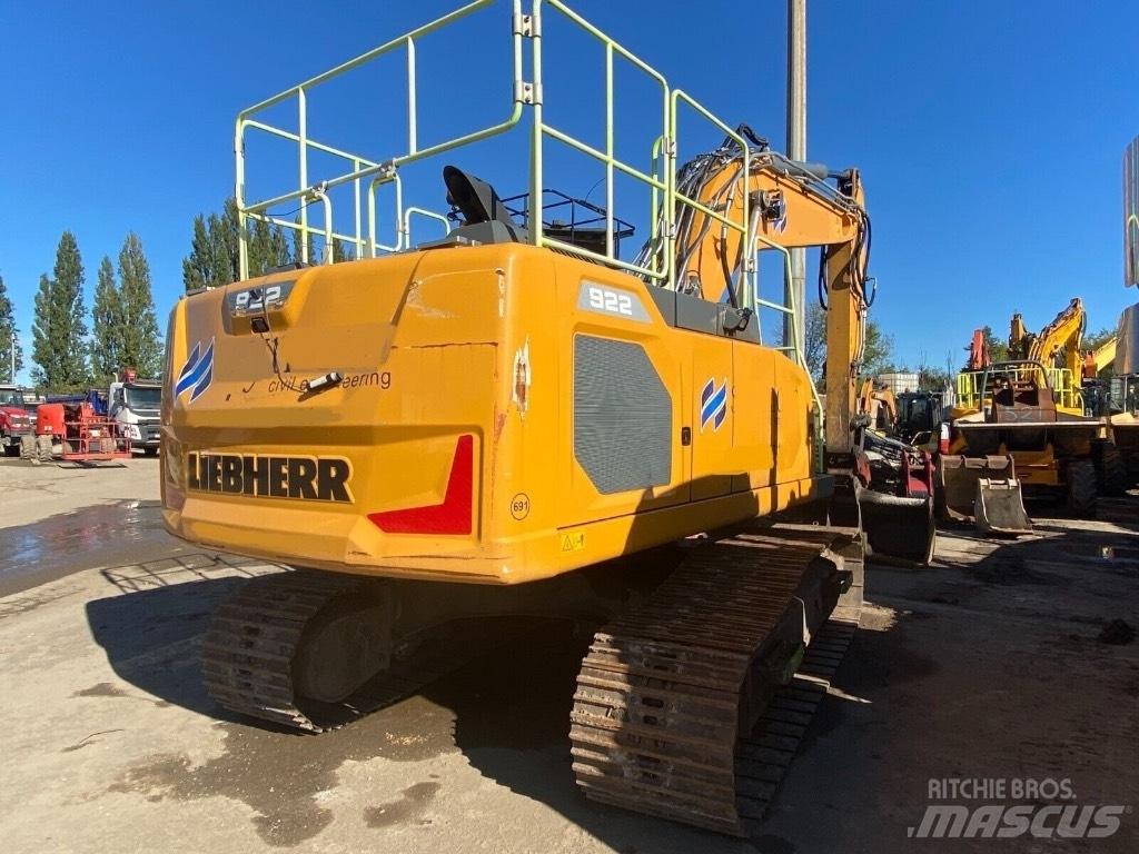 Liebherr R 922 Lánctalpas kotrók