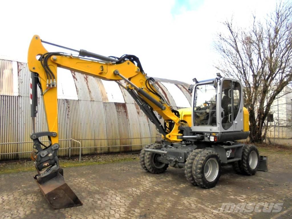 Wacker Neuson EW 100 Gumikerekes kotrók