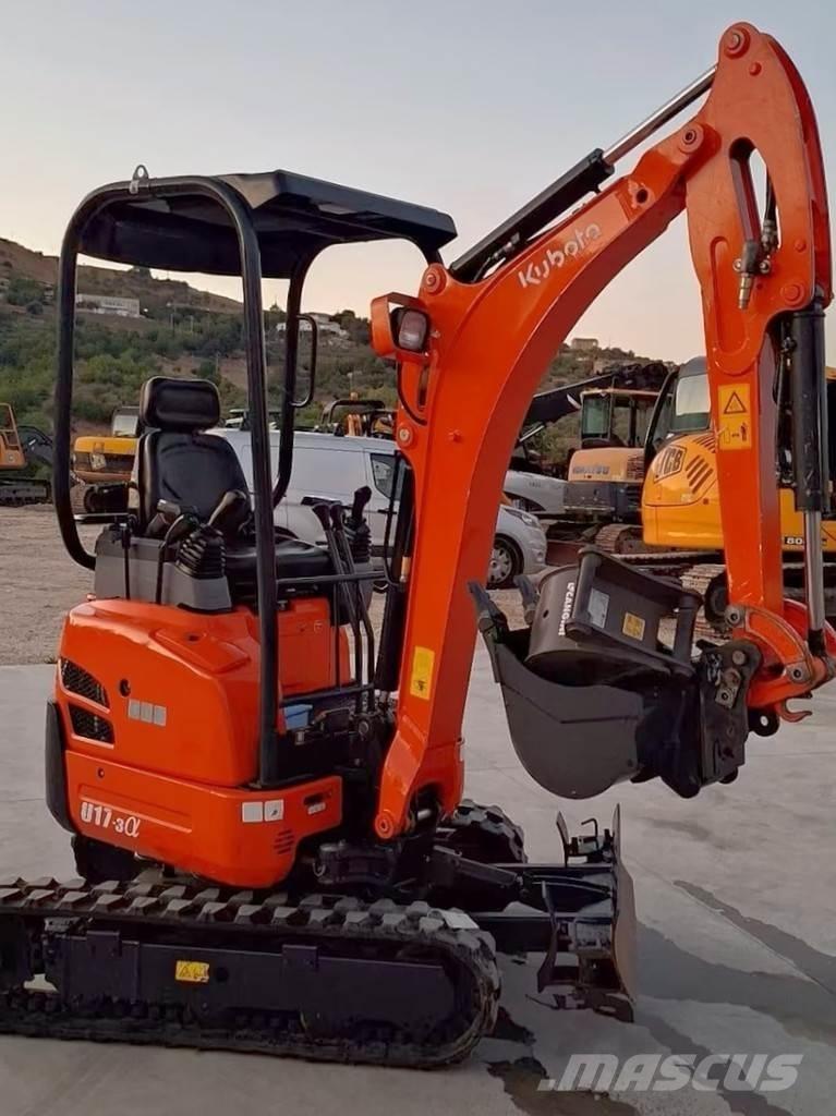 Kubota U17-3a Mini kotrók < 7t