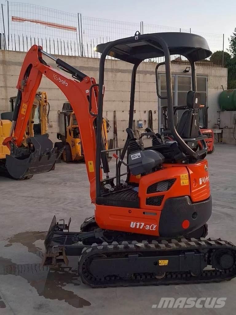 Kubota U17-3a Mini kotrók < 7t