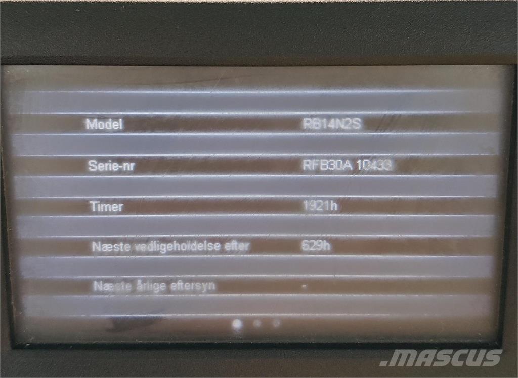 Mitsubishi RB14N2S Tolóoszlopos targonca