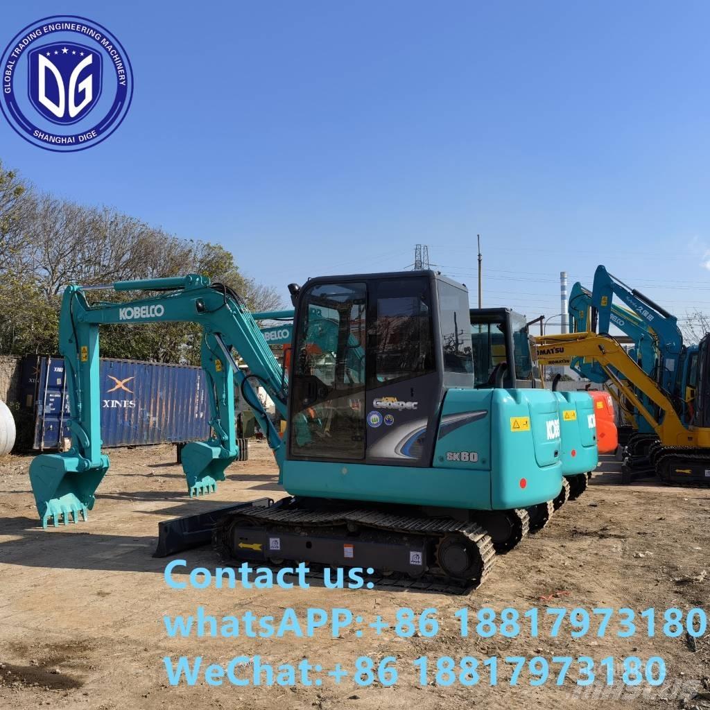 Kobelco SK60-8 Mini kotrók < 7t