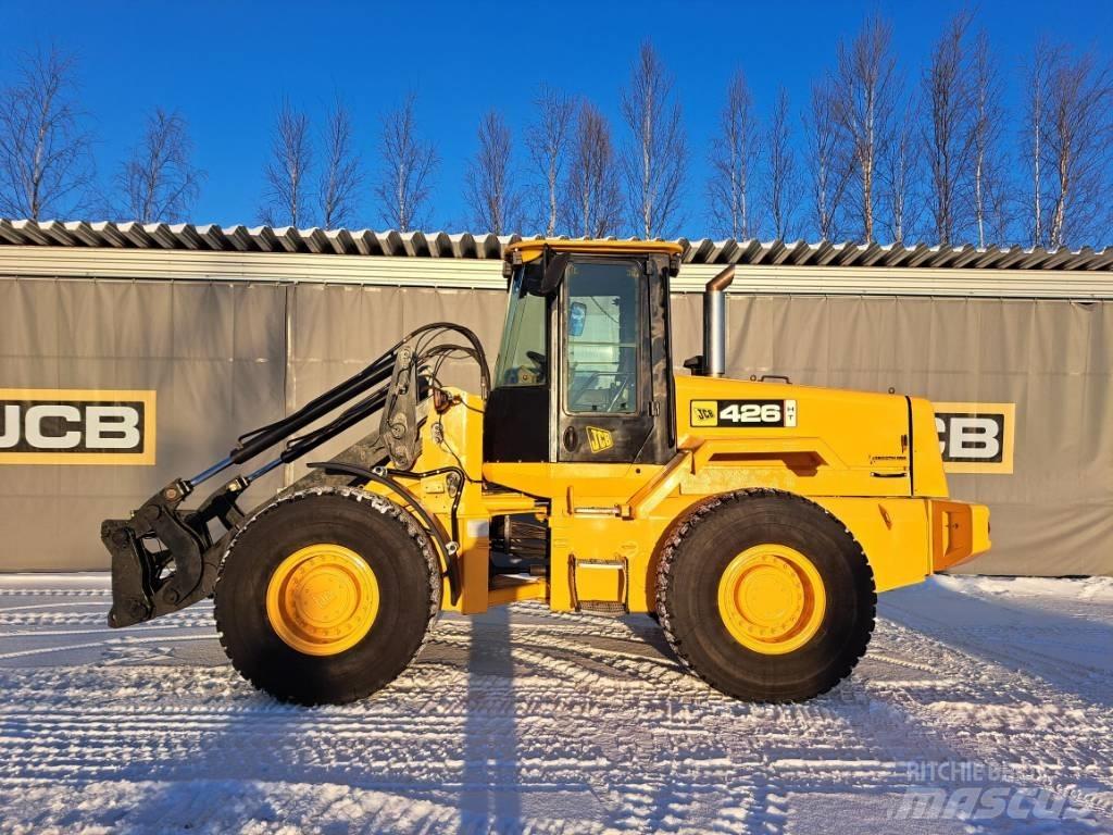 JCB 426 HT Gumikerekes homlokrakodók