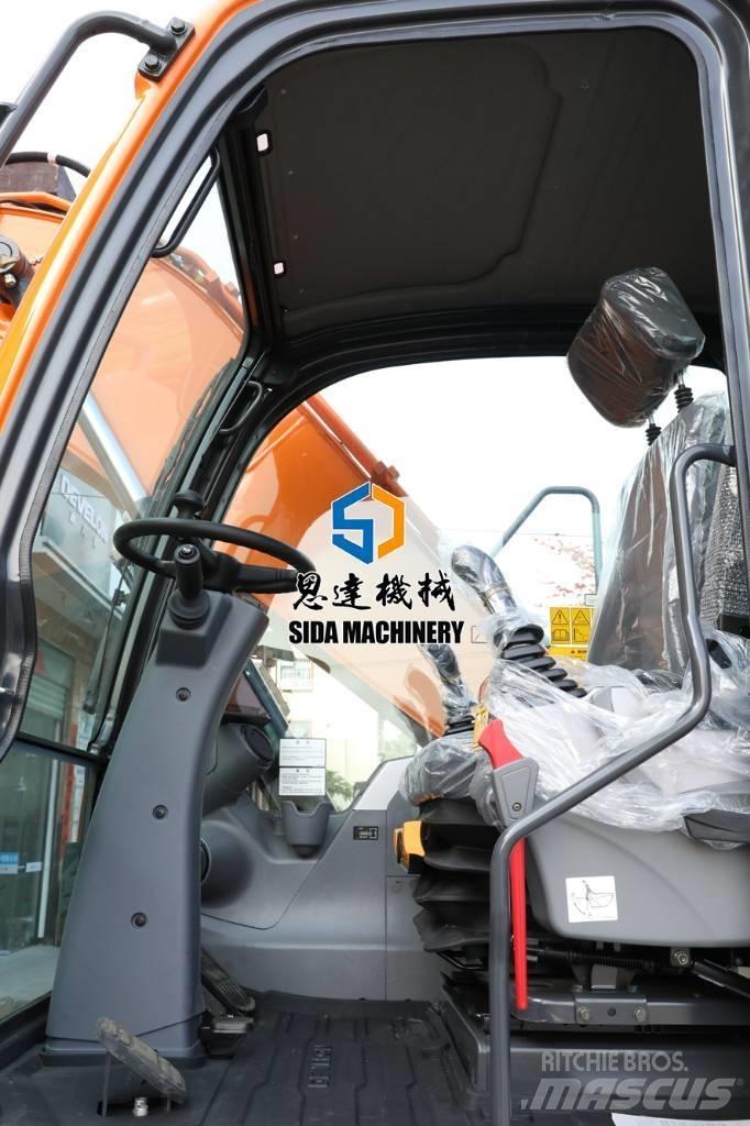 Develon DX125W Gumikerekes kotrók