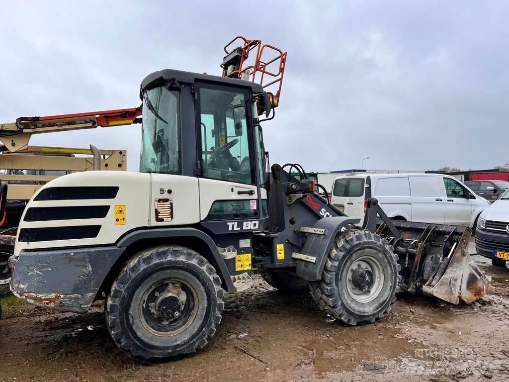 Terex Schaeff TL80 Gumikerekes homlokrakodók
