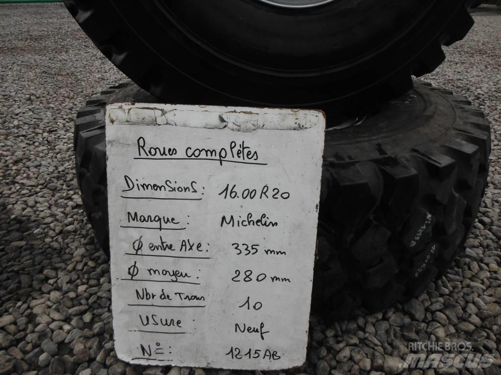 Michelin 16.00R20 Gumiabroncsok, kerekek és felnik