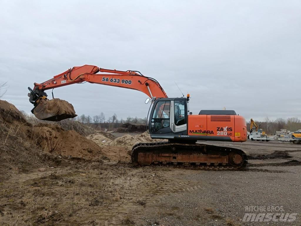Hitachi ZX 280 LC-3 Lánctalpas kotrók