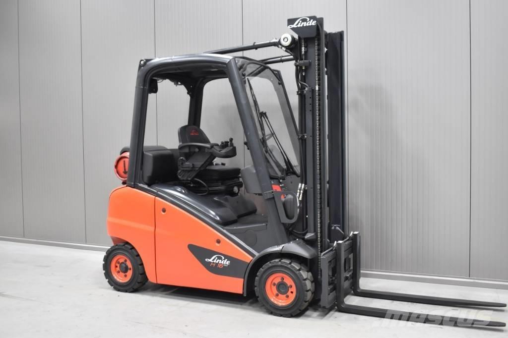 Linde H 16 T - 01 Gázüzemű targoncák