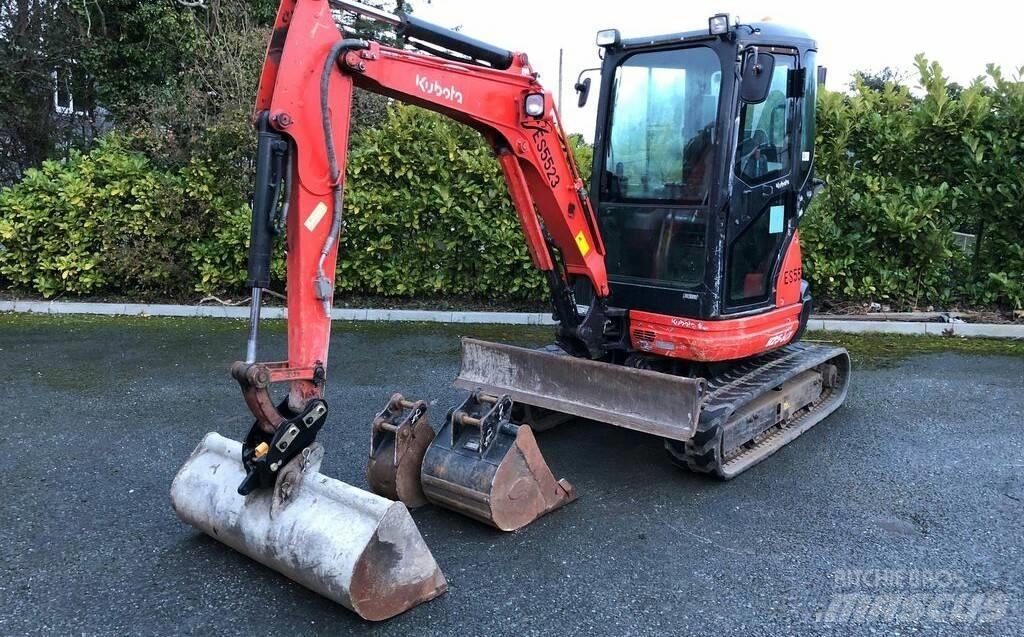 Kubota U 25 Mini kotrók < 7t