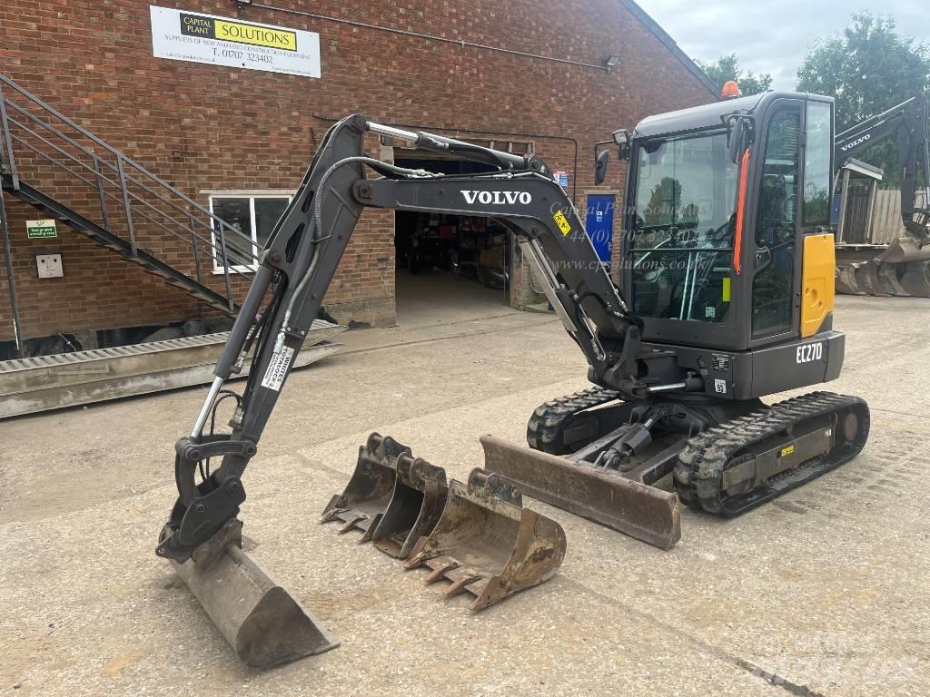Volvo EC 27 D Mini kotrók < 7t