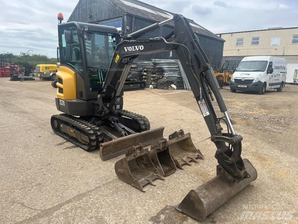 Volvo EC 27 D Mini kotrók < 7t
