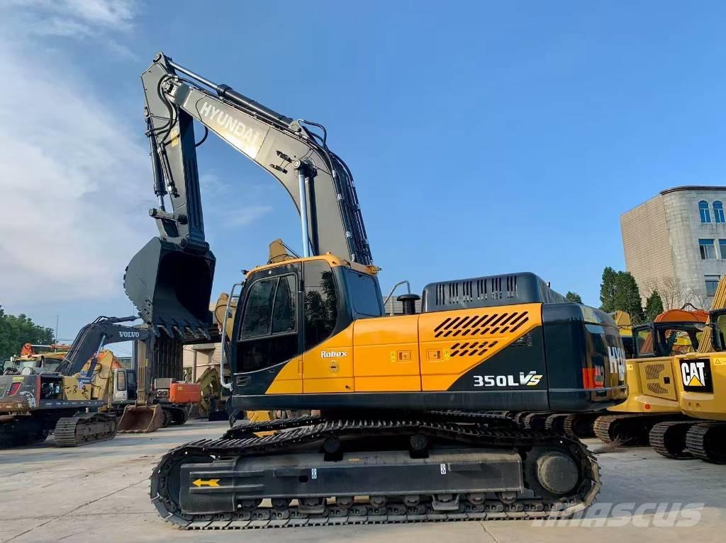 Hyundai R350LVS Lánctalpas kotrók