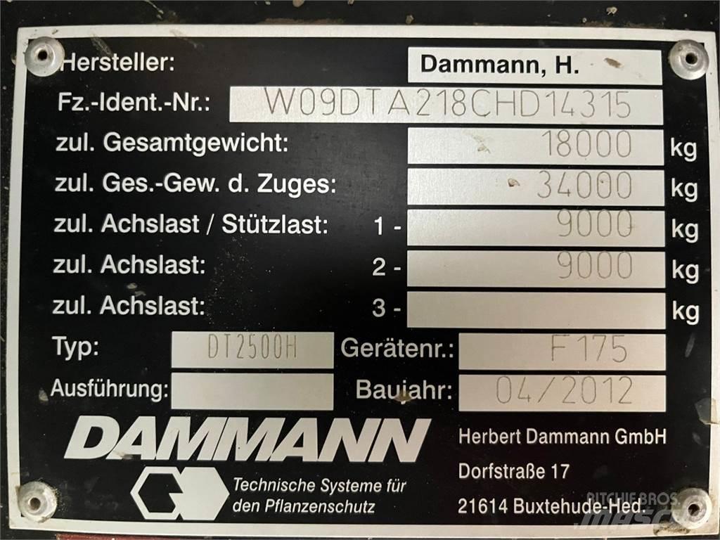 Dammann DT2500H Vontatott trágyaszórók