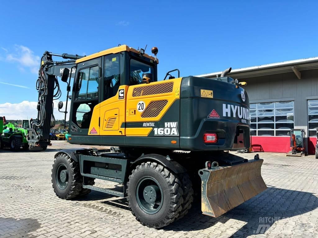 Hyundai HW160A Gumikerekes kotrók