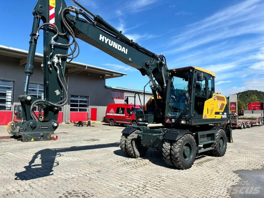 Hyundai HW160A Gumikerekes kotrók