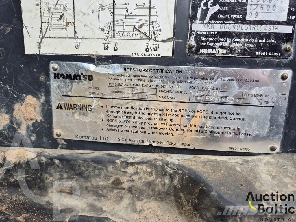 Komatsu D51EX-22 lánctalpas dózerek