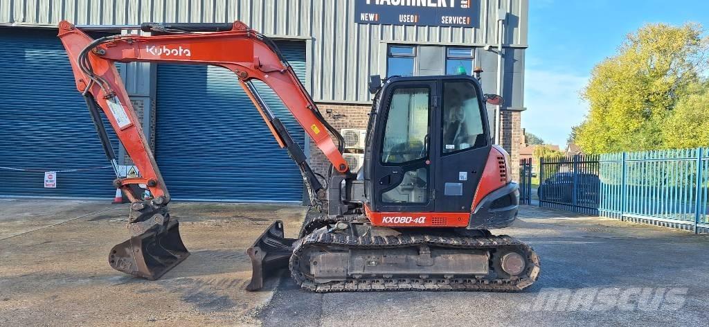Kubota KX 080-4 Közepes (midi) kotrók 7 t - 12 t