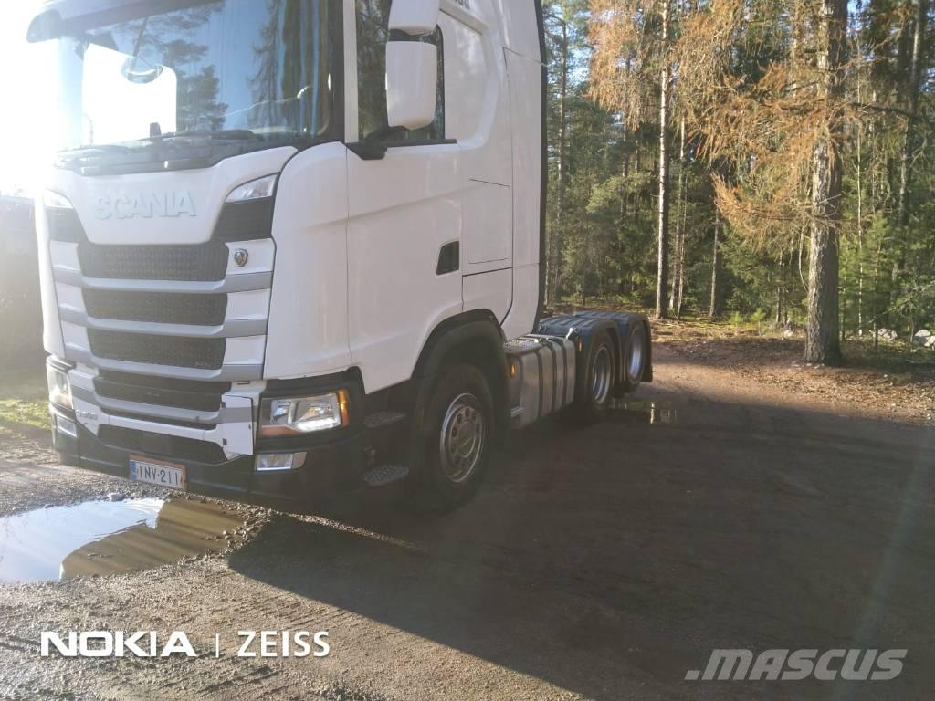 Scania S500 Nyergesvontatók