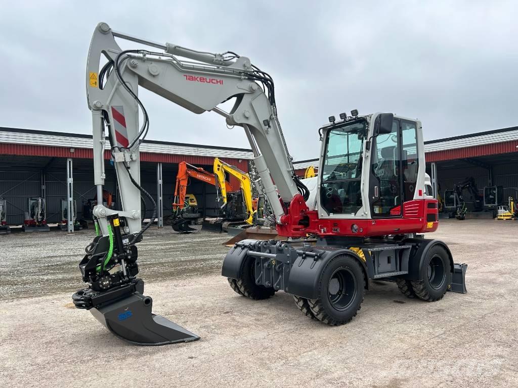 Takeuchi TB395W Gumikerekes kotrók