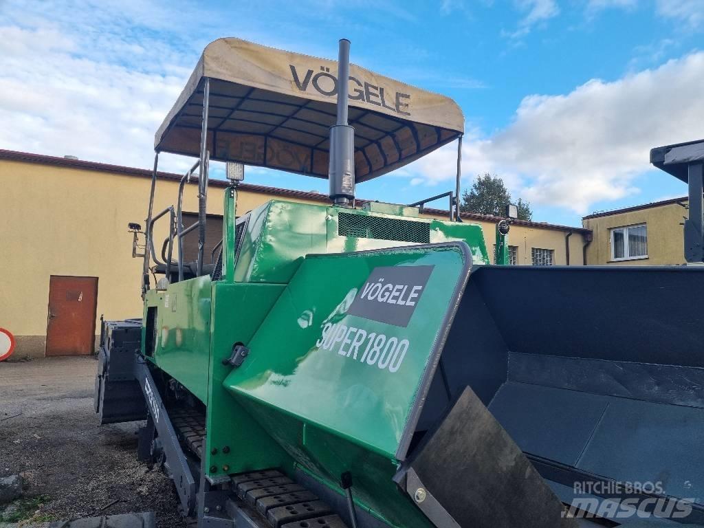 Vögele super 1800 Aszfalt terítõ gépek