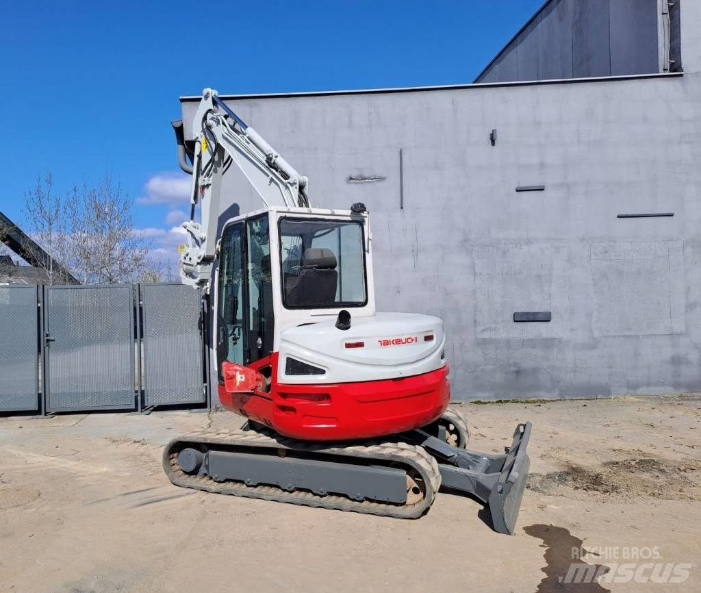Takeuchi TB260 Mini kotrók < 7t