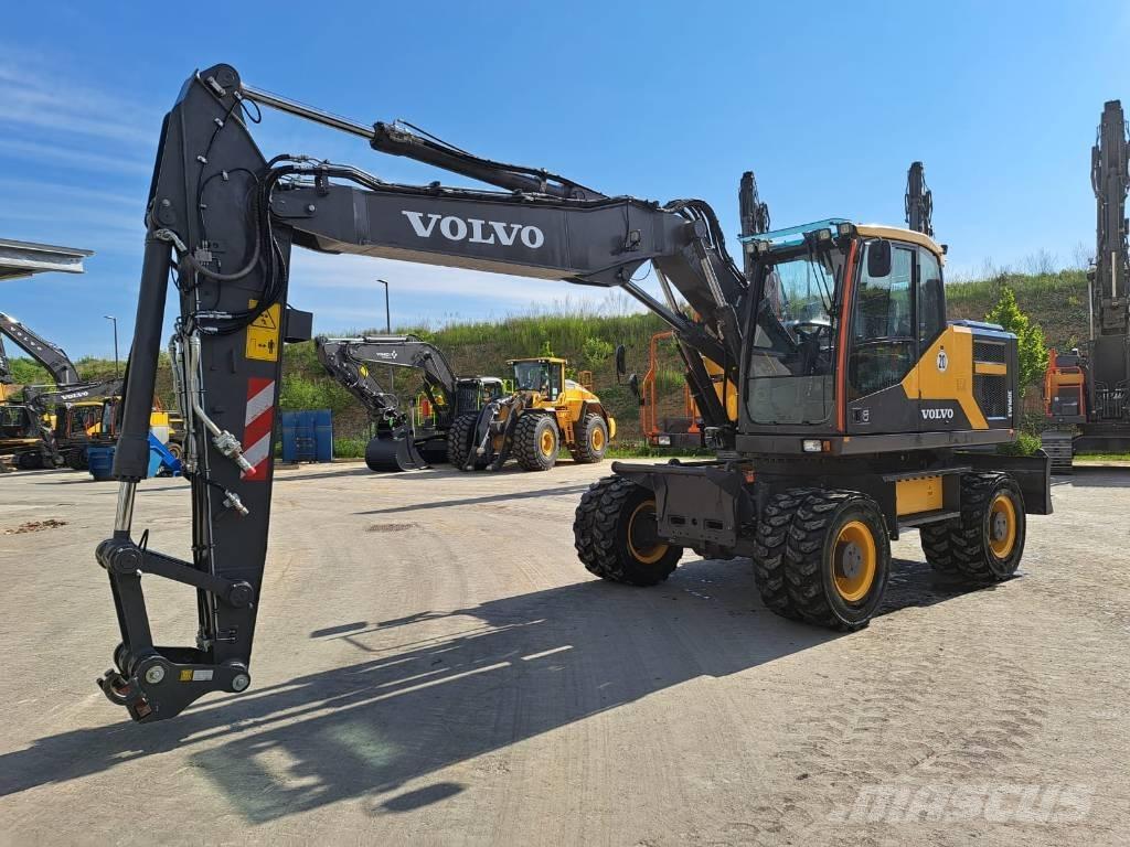 Volvo EW 160 E Gumikerekes kotrók