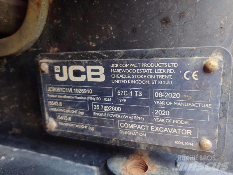 JCB 57 C-1 Mini kotrók < 7t