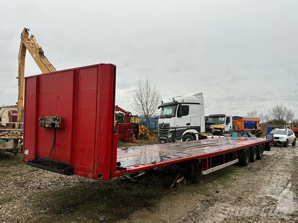 Van Hool 3 Axle Mélybölcsős félpótkocsik