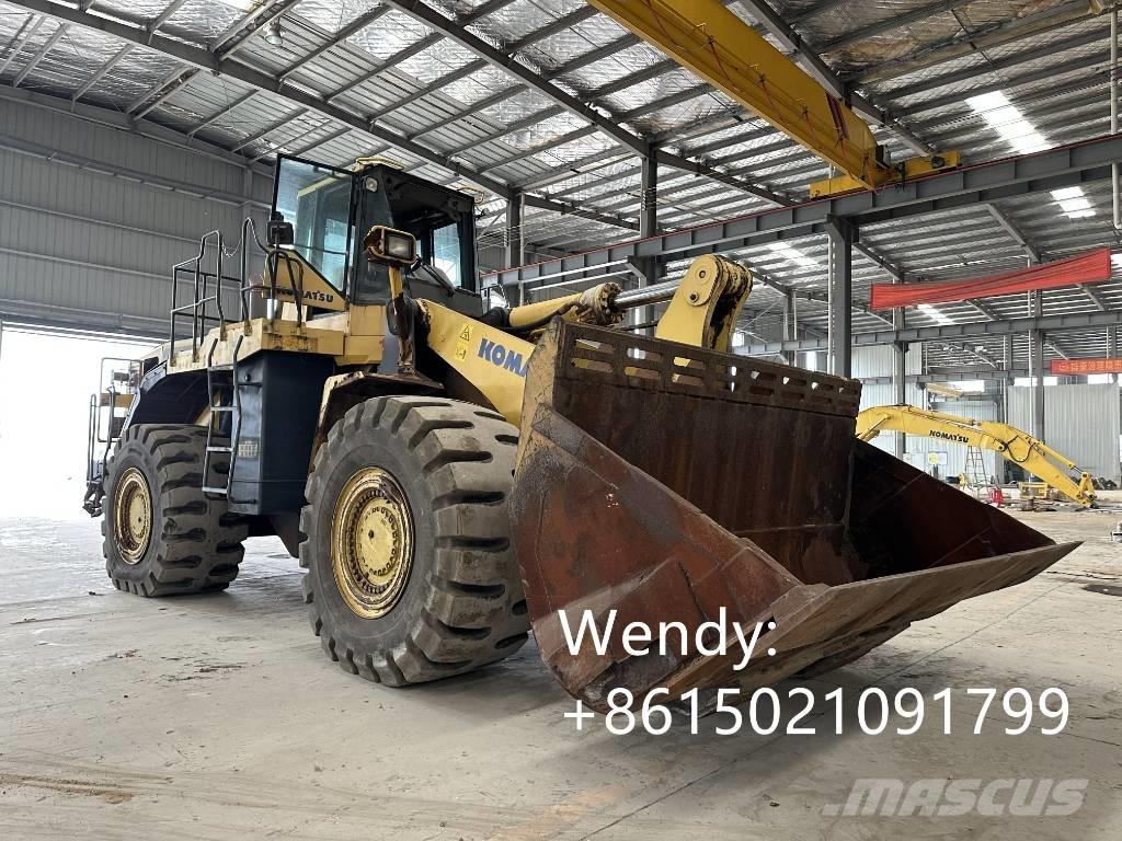Komatsu WA 600-6 Gumikerekes homlokrakodók